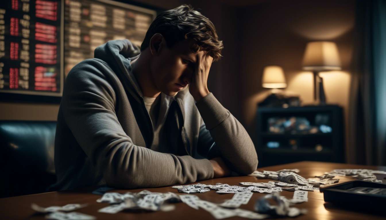 How much does the average person lose sports betting